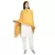Mustard Viscose Rayon Solid Stole