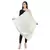 Ivory Viscose Rayon Solid Stole