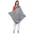 Silver Modal Solid Reversible Shawl