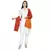 Rust/Orange Modal Solid Reversible Shawl