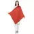 Rust/Orange Modal Solid Reversible Shawl