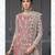 Peach Color Heavy Embroidered Net Pakistani Sharara Suit