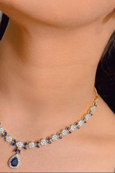 Blue diamond jewellery