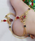 Red diamond anklets