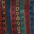 Black & Multicolor Modal Woven Design Geometric Striped Shawl
