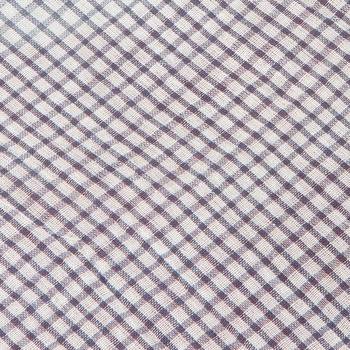 White/Navy Viscose Rayon Woven Design Checkered Stole scarf 3