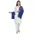 Royal Blue Viscose Rayon Solid scarf