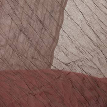 Brown Cotton Solid Crinkle Stole 5