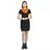 Orange Chiffon Printed Polka Dots Stole