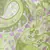 Green & Purple Chiffon Printed Floral Paisley scarf