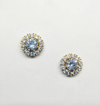 American Diamond Studs Rakhi Gift 1