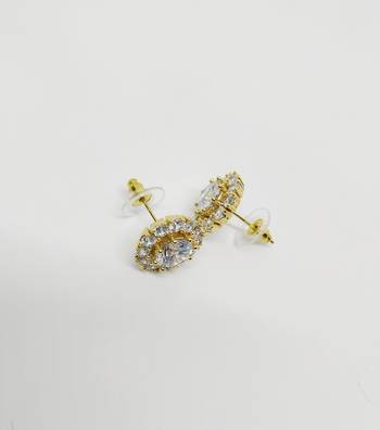 American Diamond Studs Rakhi Gift 3