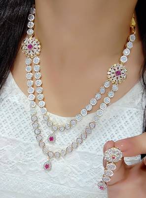 White necklaces 1