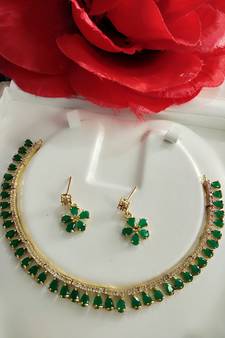 Green necklaces