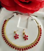 Red necklaces