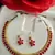 Red necklaces