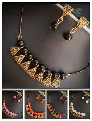 Black Pearl Mangalsutra 1