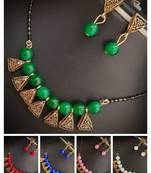 Green Pearl Mangalsutra