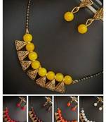 Yellow Pearl Mangalsutra