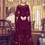 Rani-pink diamond work faux georgette salwar