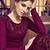 Rani-pink diamond work faux georgette salwar