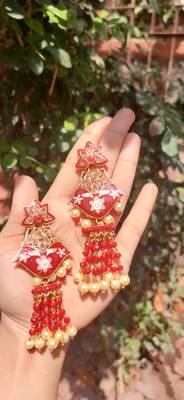 Traditional Meenakari Art Floral Design 1