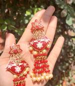 Traditional Meenakari Art Floral Design