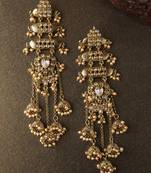 Gold-Toned Dome Shaped Jhumkas