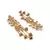 Gold-Toned Dome Shaped Jhumkas