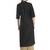 Womens Embroidered Straight Polly Silk Kurta