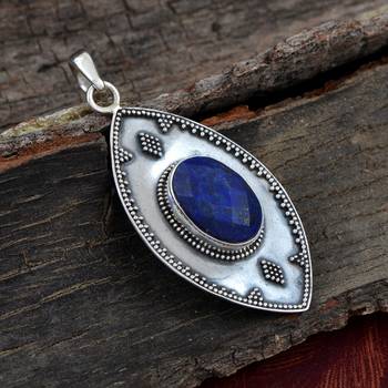 Blue Lapis Lazuli Pendants 2