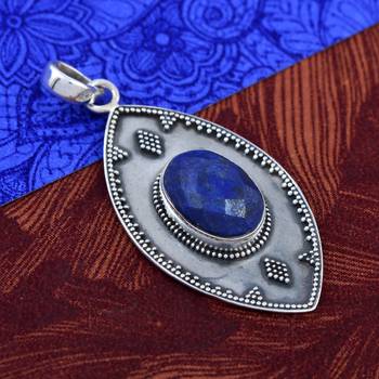 Blue Lapis Lazuli Pendants 3
