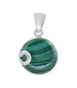 Green Malachite Pendants