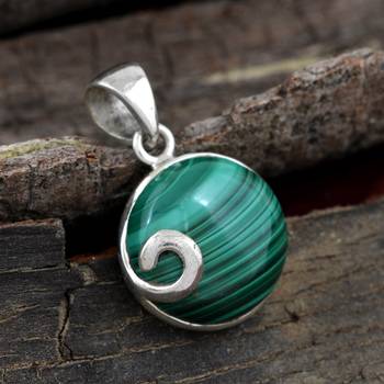 Green Malachite Pendants 2