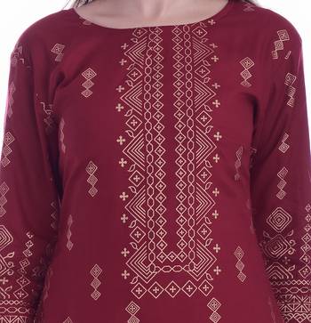 Multicolor printed rayon kurtas-and-kurtis 4