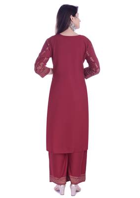 Multicolor printed rayon kurtas-and-kurtis 5