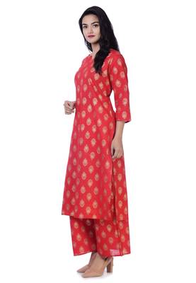 Multicolor printed cotton kurtas-and-kurtis 3