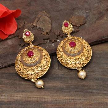 Maroon Danglers Drops 2