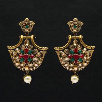 Maroon Danglers Drops 1