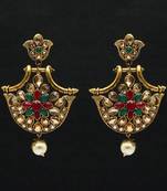 Maroon Danglers Drops