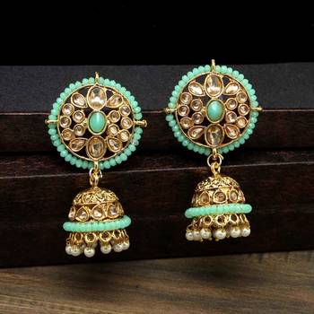 Green Jhumkas 2