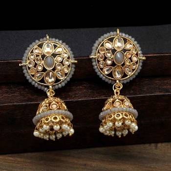 Grey Jhumkas 2