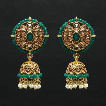 Green Jhumkas 1