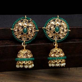 Green Jhumkas 2