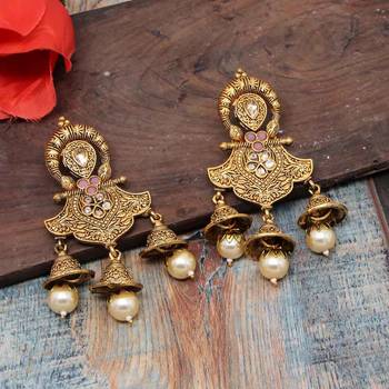 Pink Danglers Drops 2