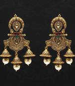 Maroon Danglers Drops