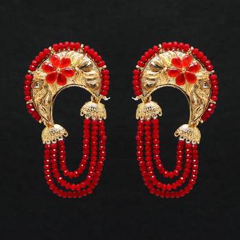 Maroon Danglers Drops 1
