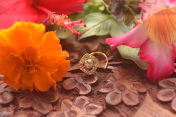Designer Diamond Classic Nose Pin or Nose ring 4