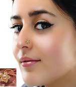 Designer Diamond Classic Blue Nose Pin or Nose ring