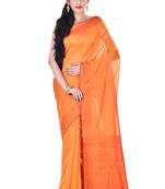 Gold Woman Cotton Silk Blend  Banarasi Saree